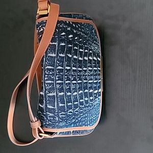 Brahmin Small Nadine Saddle Bag Crossbody